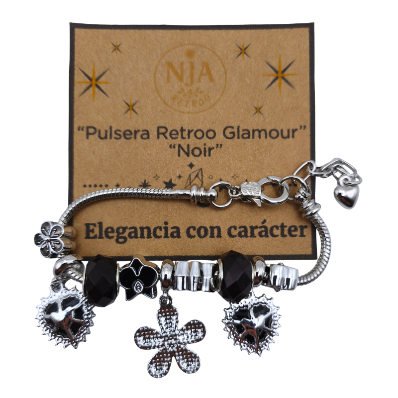 Pulsera Glamour Noir